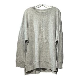 True Craft Sweatshirt 2X Vintage Wash Crew Neck Slouchy Relaxed Fit Easy To Wear